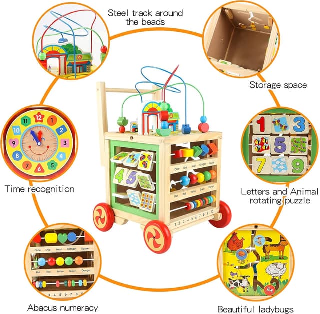 Thumbnail 2 de KABENFIS 6 in 1 Cubo attività 32,5