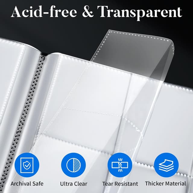 Detalle 2 de Fabmaker 9 Pocket Card Binder 396 Pockets