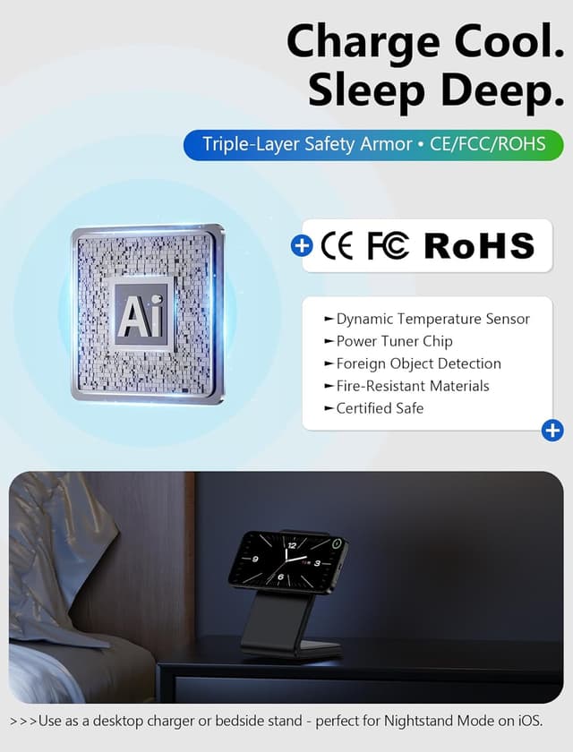 Thumbnail 6 de Mag.Safe Charger 1.5m iPhone Stand