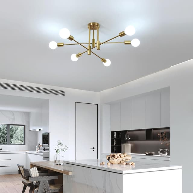 Thumbnail 6 de Comely Sputnik plafoniera 6 luci E27 72 cm