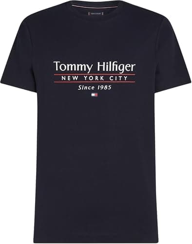 Detalle 1 de Tommy Hilfiger Center Stack tee Azul XS