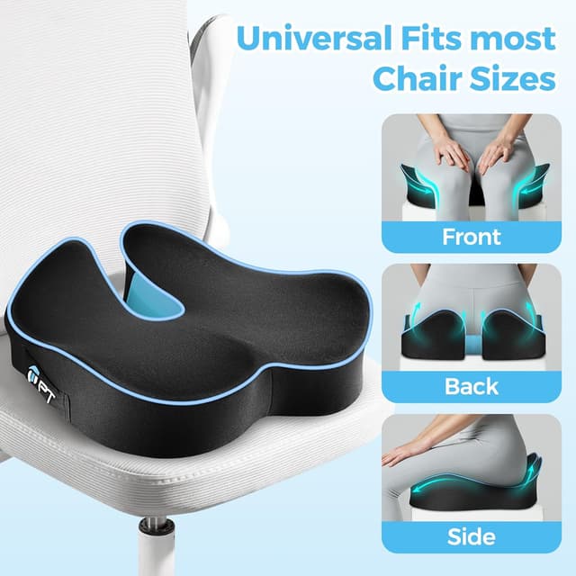 Thumbnail 4 de POOTACK Memory Foam Seat Cushion