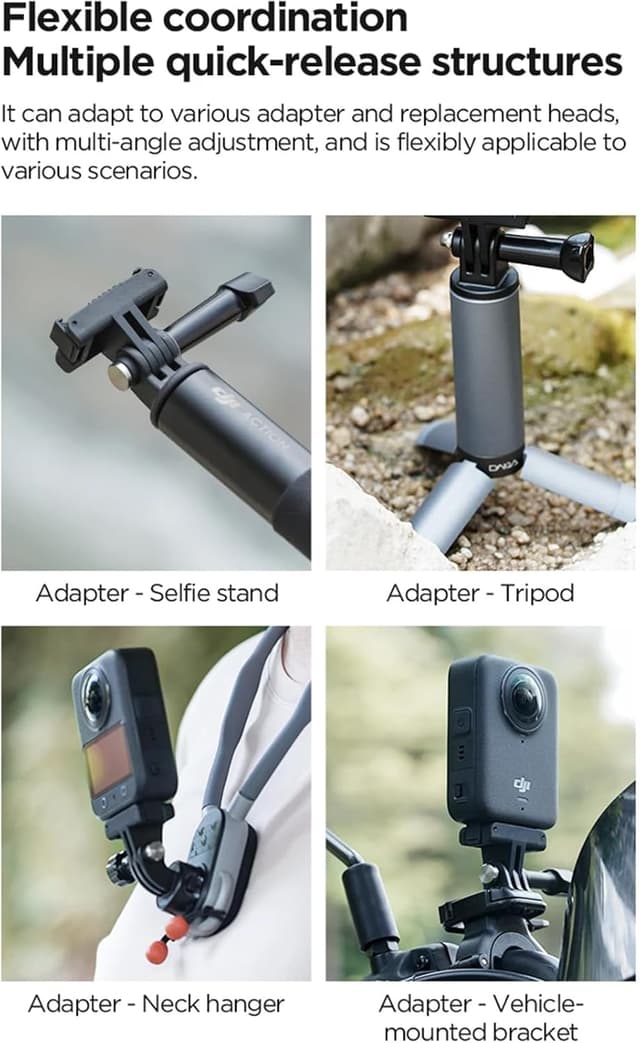 Detalle 2 de Honbobo Magnetic Mount for DJI Osmo 360 – quick release magnetic adapter