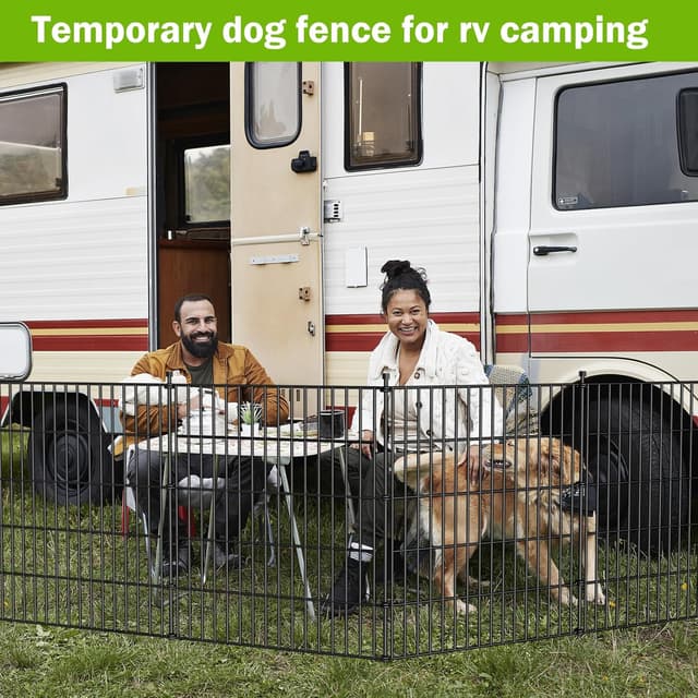 Thumbnail 6 de 15 Panels No Dig Garden Fence 32in