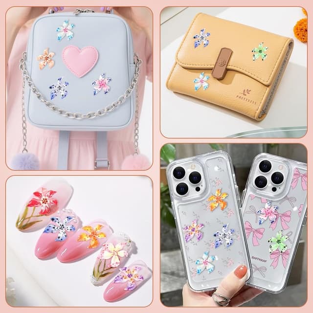 Thumbnail 6 de Vicloon Ciondoli Misti per Unghie 60 pezzi