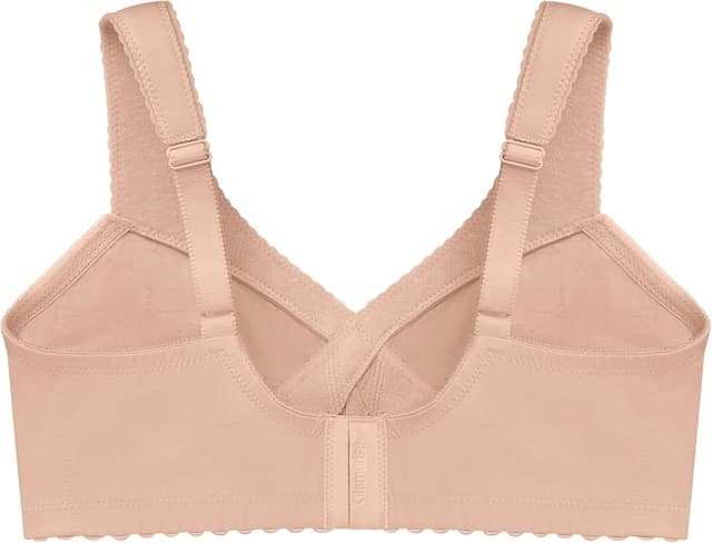Detalle de Glamorise MagicLift Cotton Support Wirefree Full Coverage Bra #1001 (1 Pack)