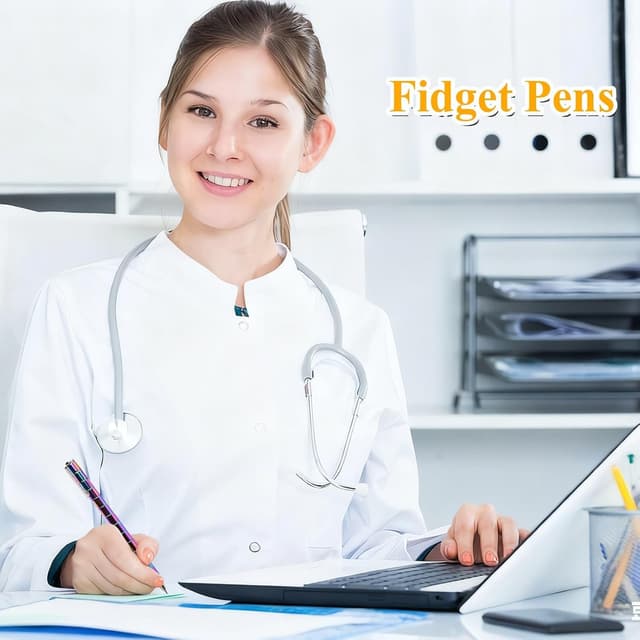 Detalle de Fidget Pen Teen Girl Gifts Decompression Magnetic Fidget Toy Pen (Christmas Stocking Stuffers)