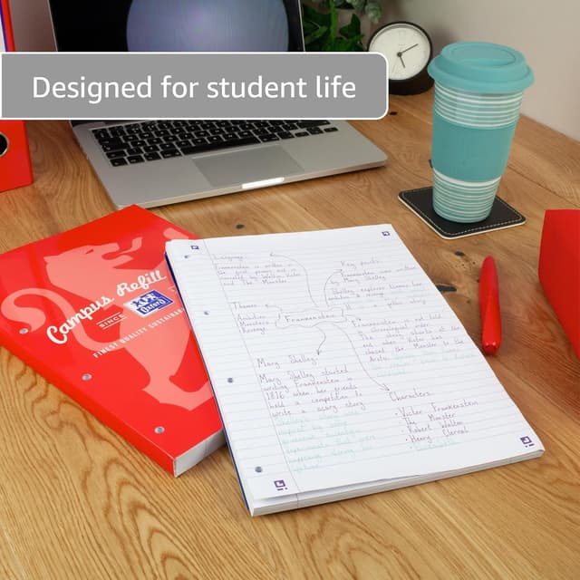 Detalle 2 de Oxford Campus A4 Refill Pad 140 Pages