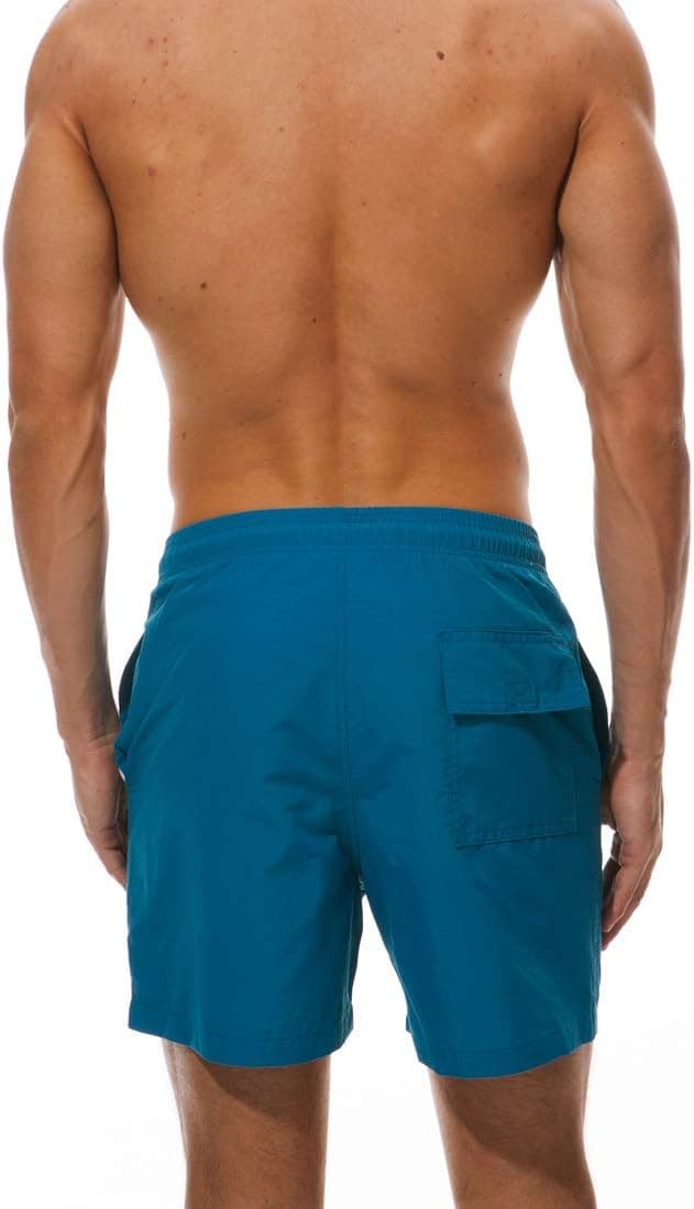 Detalle de donhobo Men’s swim trunks board shorts with quick-dry and mesh lining