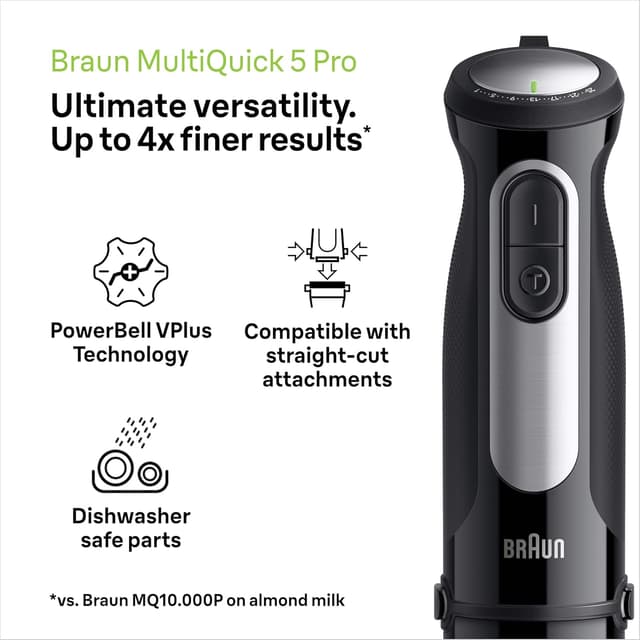 Thumbnail 1 de Braun MultiQuick Pro 5 MQ 55001 M 1000W hand blender 🍲