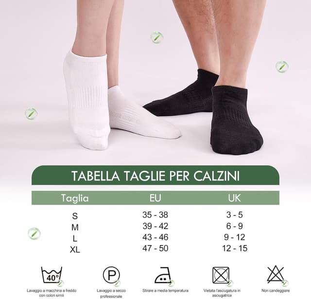 Thumbnail 3 de Cirorld Calzini Bambù Sportivi 6 Paia 39-46