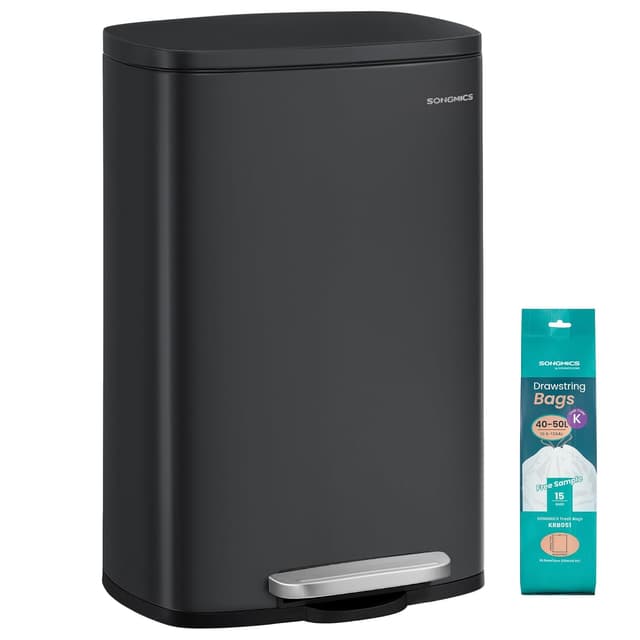 Detalle de Mülleimer Küche SONGMICS 50 Liter LTB050B02