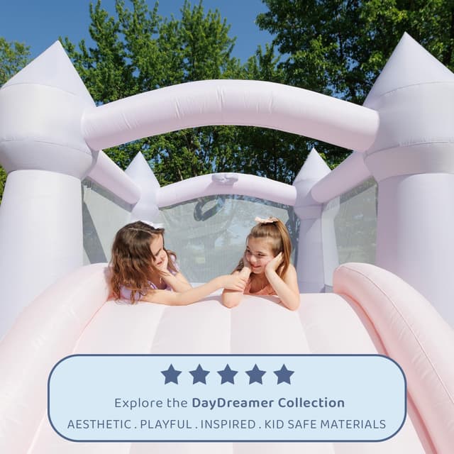 Thumbnail 3 de Bounceland Daydreamer Cotton Candy Bounce House