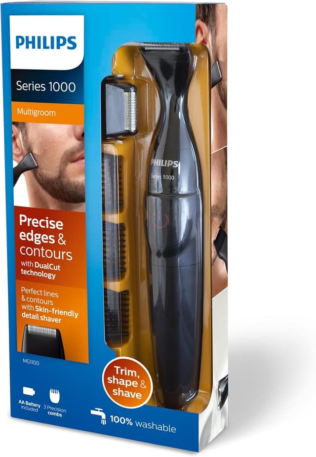 Thumbnail 3 de Philips MG1100/16 Rifinitore di precisione per barba e baffi