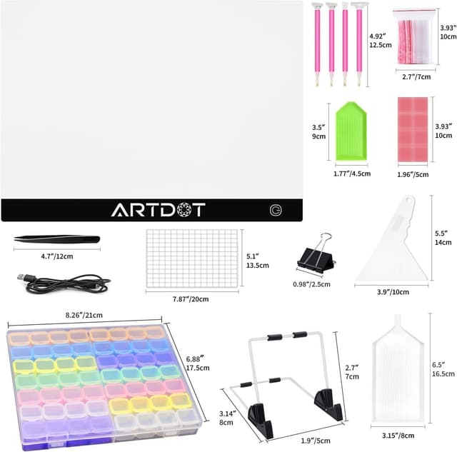 Thumbnail 6 de ARTDOT A3 LED Light Pad 31 x 42cm 1500 Lux