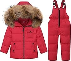 Imagen de Getaway Solids Kinder Schneeanzug 2-teilig | Winter-Pufferjacke + Hose en OfertitasTOP