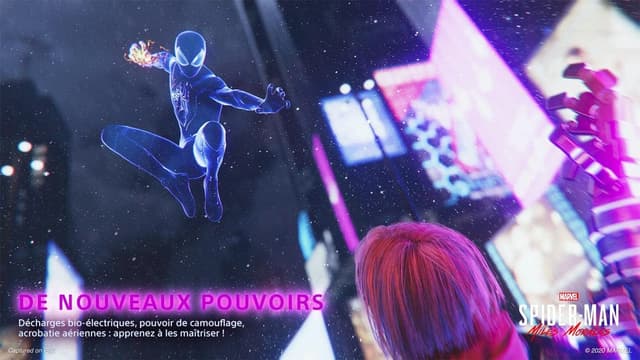 Detalle de Sony Marvel’s Spider-Man : Miles Morales sur PS5 – Édition Standard physique (CD), en français