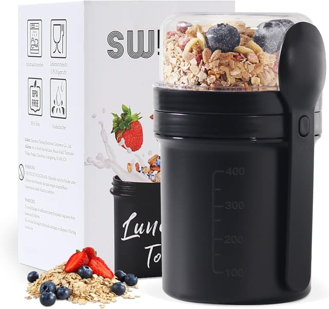 Detalle de Swkien Müslibecher to Go 700 ml Lunchpot