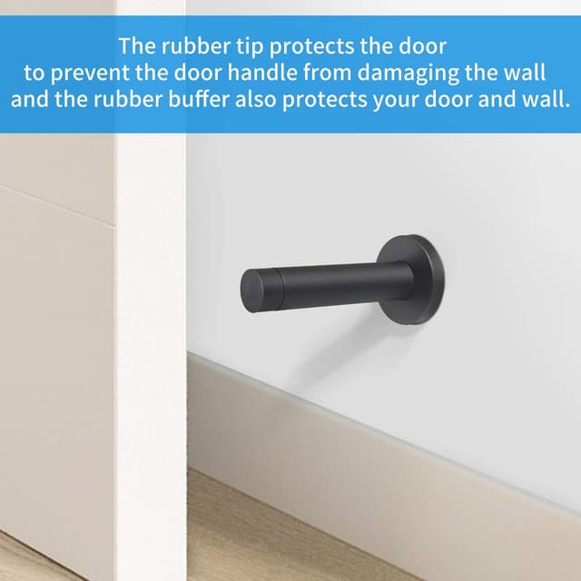 Detalle de DOKU 3.5 Inch door stop, 3 pack