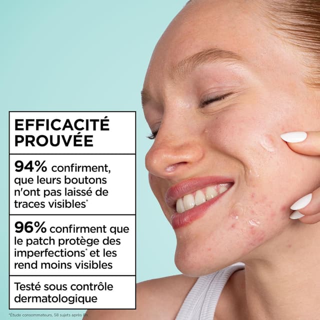 Detalle 2 de GARNIER PureActive Ultra Pimple Patch 22 patches