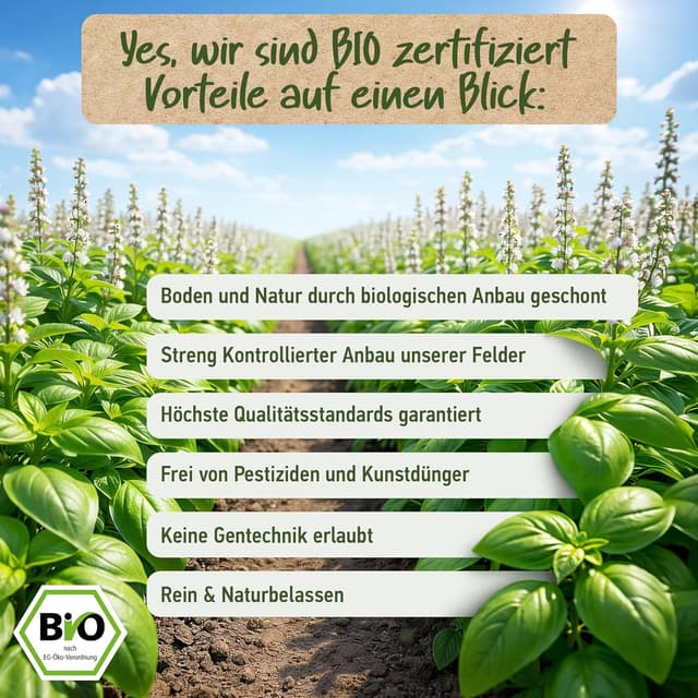 Detalle de Basilikumwasser (Hydrolat) von Soena Naturals – Haarkur für dünnes, brüchiges Haar, 200 ml, bio-zertifiziert