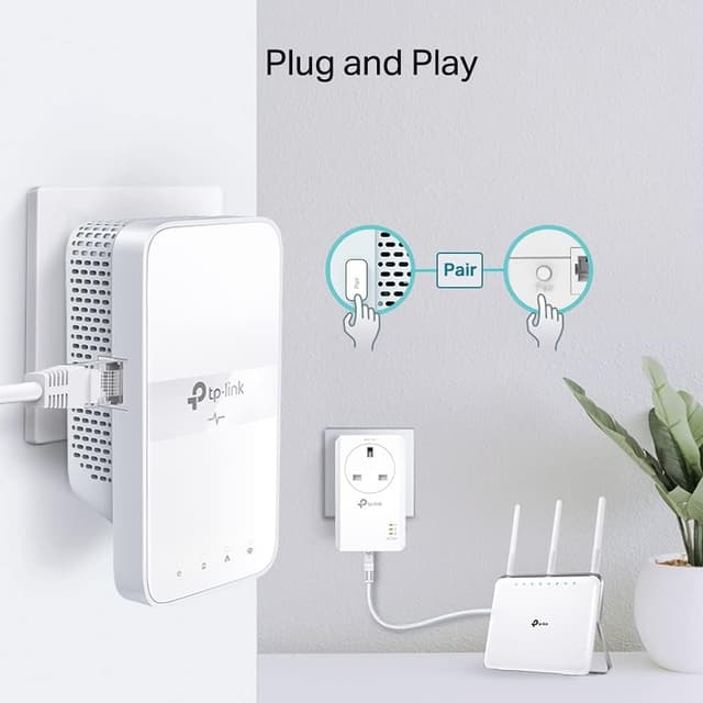 Thumbnail 4 de TP-Link TL-WPA7617 AV1000 Powerline Kit