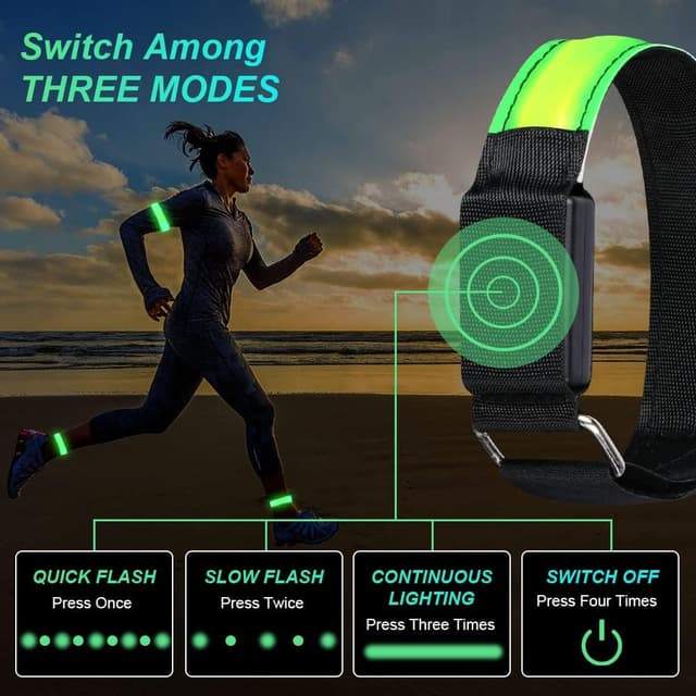 Thumbnail 3 de flintronic Brazalete LED Recargable 2PCS