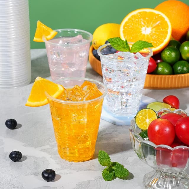 Thumbnail 1 de SIUQ 600 Pack 9 oz Plastic Cups