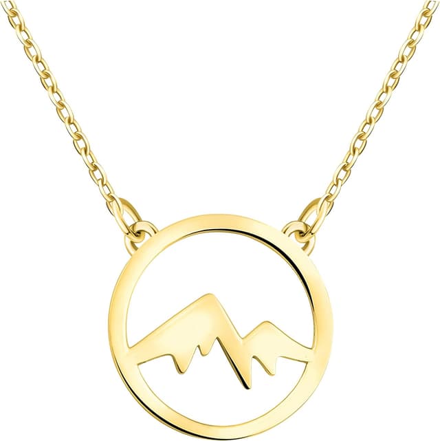 Detalle de Sofia Milani Damen-Halskette aus 925 Silber mit Berg-Anhänger