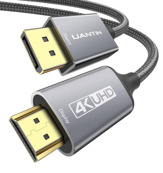 Imagen de UANTIN 4K DisplayPort to HDMI Cable 6Ft en OfertitasTOP