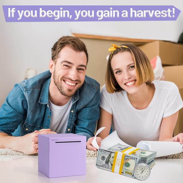 Thumbnail 5 de Hicocool Piggy Bank 4.72 in Palm Size 💰