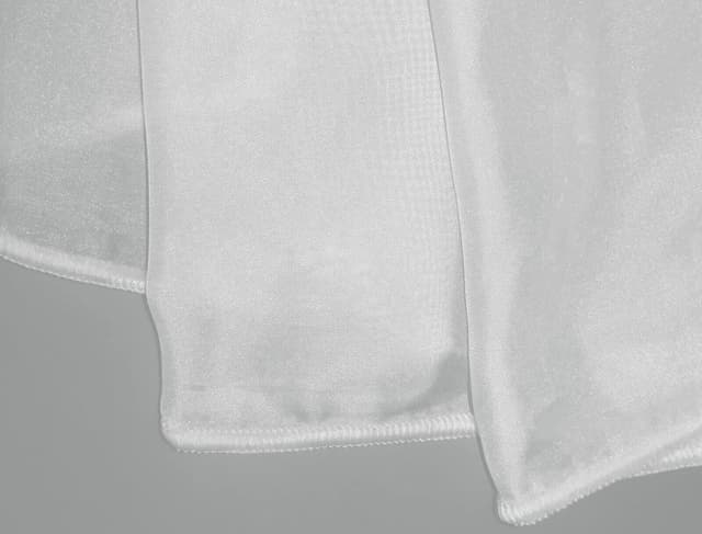 Thumbnail 6 de IDOL Gardinen Vorhang halbtransparent mit Kräuselband und Store Voile Bleibandabschluss Weiß (200x400 cm)