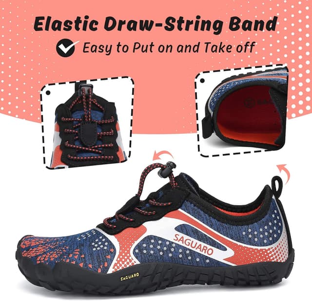 Detalle de SAGUARO chaussures minimalistes respirantes pour enfants (trail/pied nus) GR.24-36