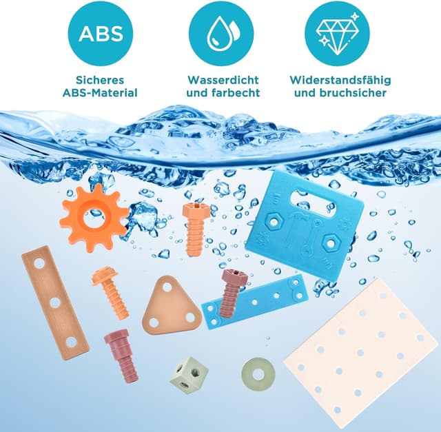 Thumbnail 4 de GAGAKU Akkuschrauber Kinder 120-teiliges Set