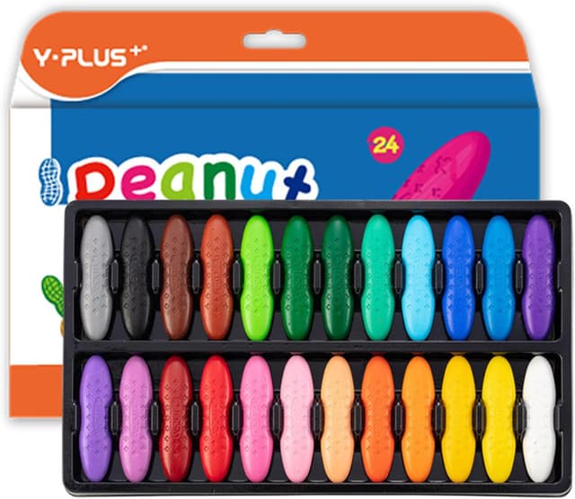 Thumbnail 5 de YPLUS Peanut Crayons 12-pack toddler crayons 🎨
