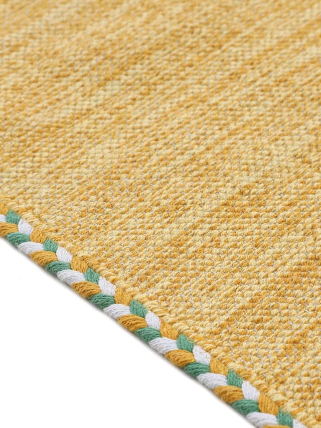 Thumbnail 3 de CarpetFine Kelim Azizi Amarillo 80x400 cm 🟡 Alfombra Moderna