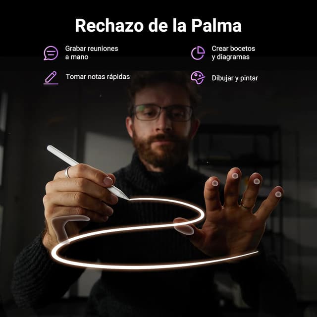 Detalle de UGREEN Lápiz para iPad 2ª Gen ✏️ Carga Inalámbrica Magnética