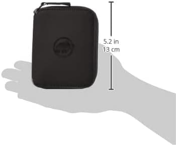Detalle de Mammut Seon Cartera Negra con Cremallera