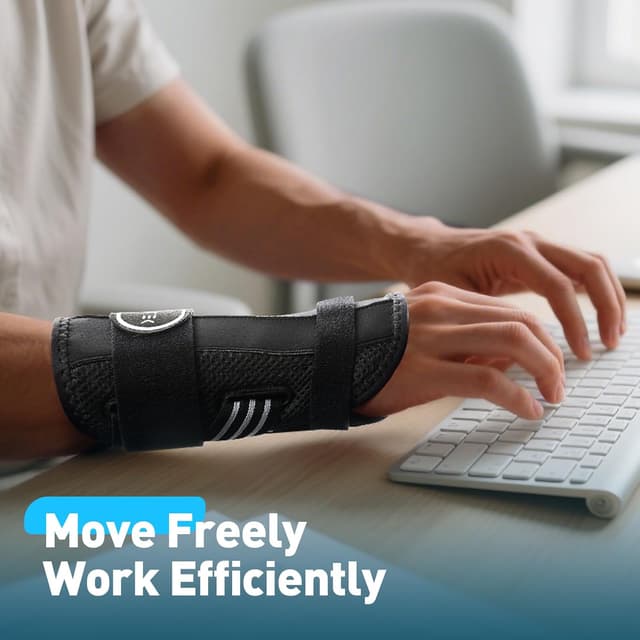Thumbnail 7 de AGPTEK Muñequera Tendinitis 🖐️ Soporte para Oficina y Postoperatorio