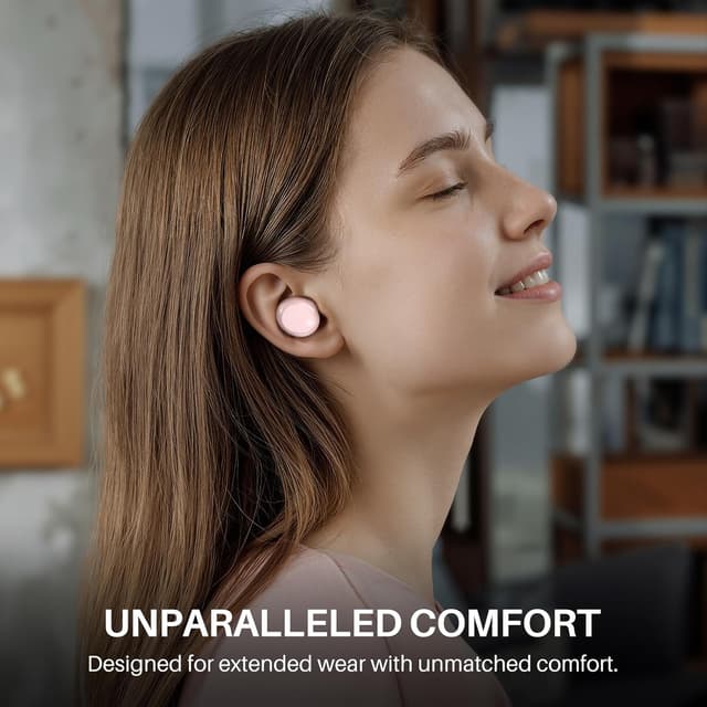 Detalle 2 de TOZO T6 Wireless Earbuds (Bluetooth 5.3) with Wireless Charging, IPX8 and App EQ