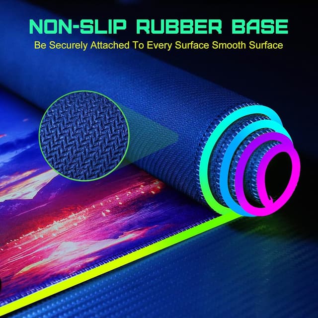 Thumbnail 1 de GIM Wireless Charging RGB Mouse Pad