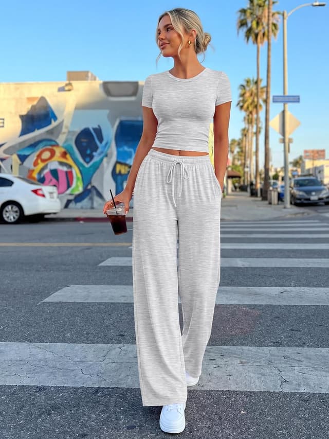 Thumbnail 5 de Trendy Queen 2 Piece Summer Sweatsuit set