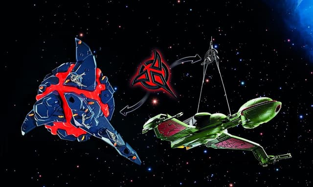 Detalle 1 de PLAYMOBIL 71089 Star Trek Klingonenschiff