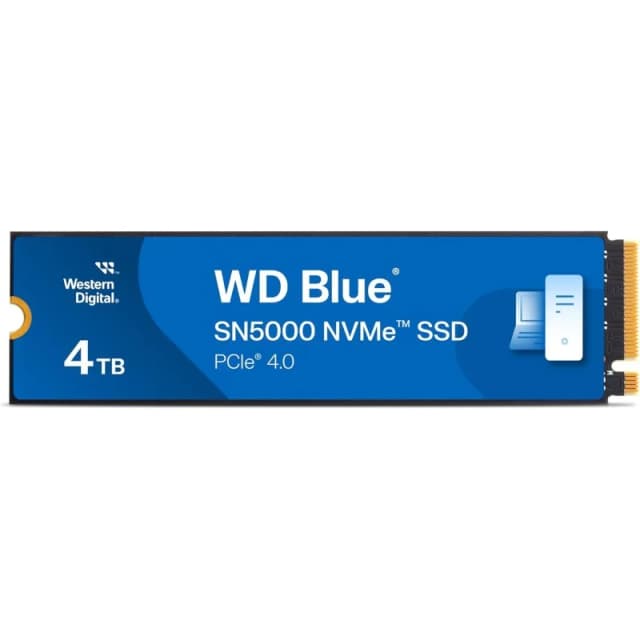 Detalle de Sandisk WD Blue SN5000 4TB SSD NVMe Gen4