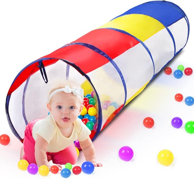 Detalle de WEEKSUN Tunnel per bambini tunnel da gioco 180 cm