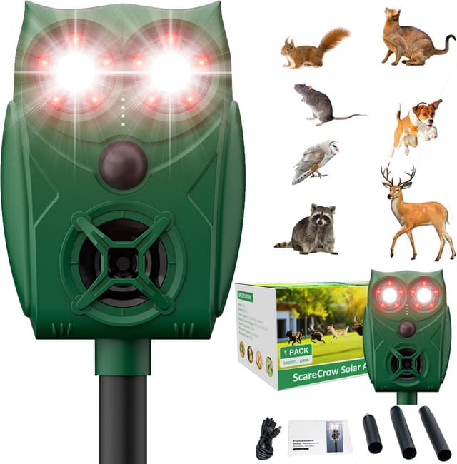 Detalle de VxoDhuuo Cat Repellent ultrasonic 8 m