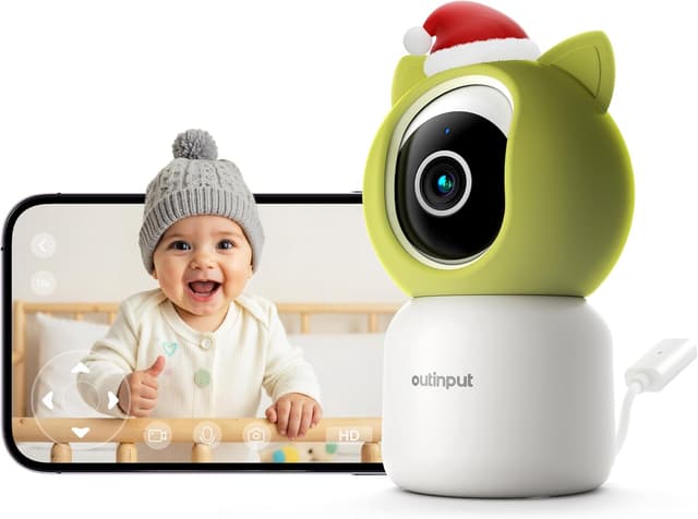 Imagen de 2K 4MP Baby Monitor Telecamera WiFi 355° en OfertitasTOP