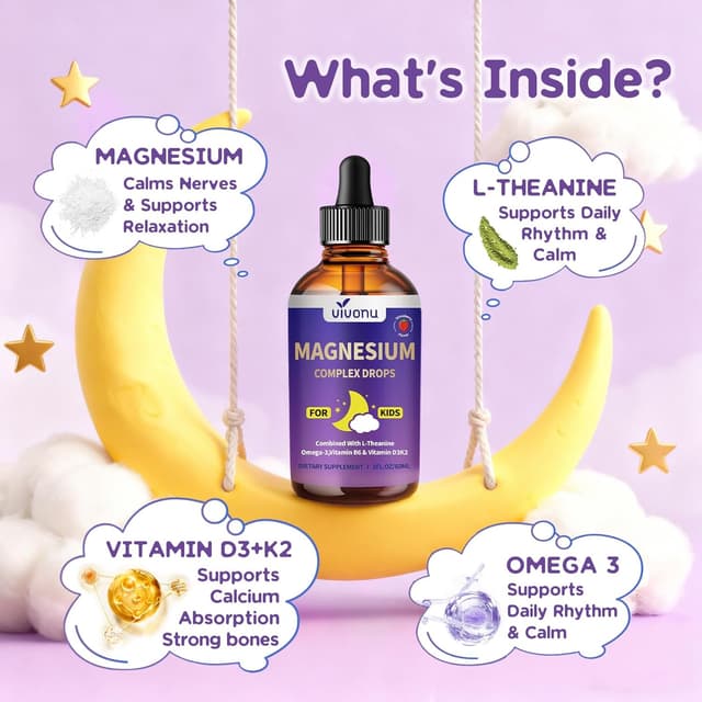 Detalle 2 de VivoNu Magnesium Tropfen Kinder 60 ml