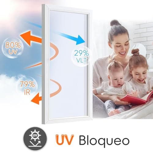 Thumbnail 2 de Film de fenêtre Qualsen anti-regard et chaleur, 44,3x200 cm