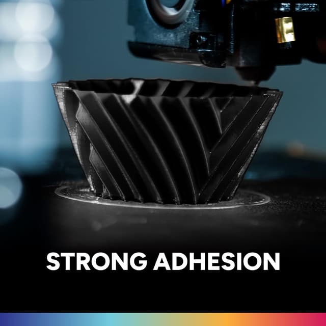 Detalle 2 de OVERTURE 10KG Bundle PLA Filament (1.75mm) — 10-Pack 1kg Spools, Black